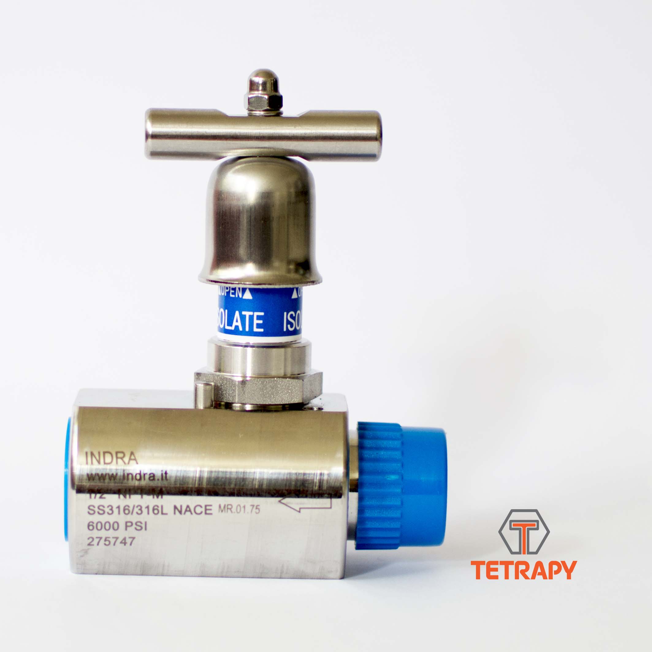 stainless steel needle valve MXF Tetrapy