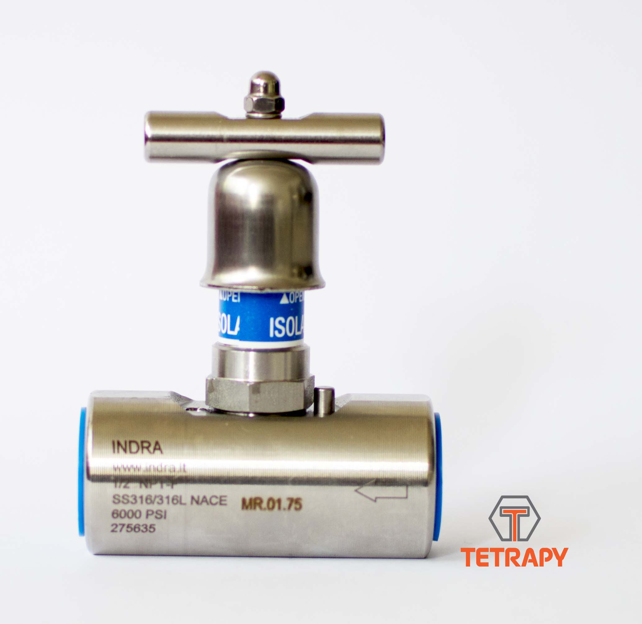 stainless steel needle valve FXF Tetrapy